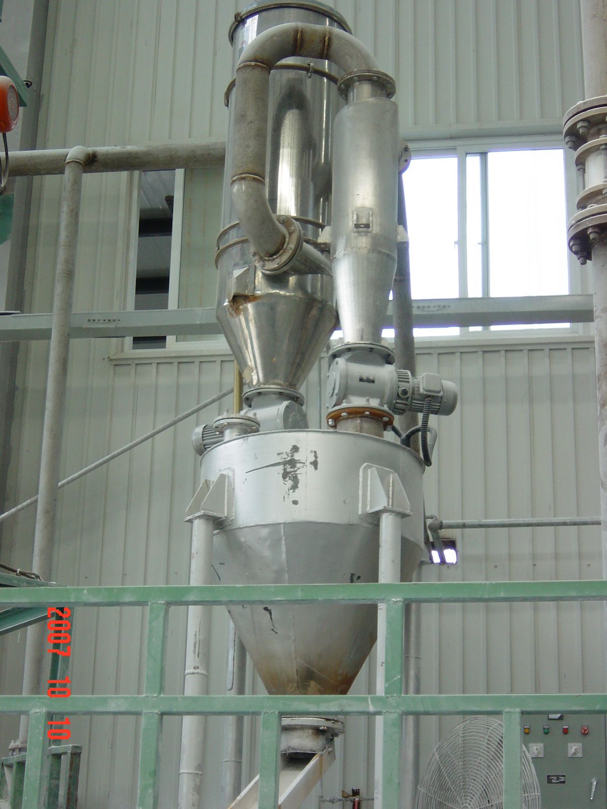 上海普利茂斯膠帶公司pvc粉負壓吸送系統終端設備b